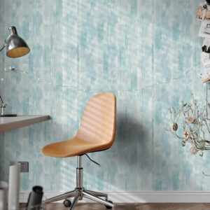 Ismoon Light Blue Wallpaper Peel and Stick Watercolor White/Blue Stripes Peel and Stick Wallpaper Sky Blue Contact Paper Removable Wallpaper Decorative Vinyl Wallpaper 16.1x118 Inches