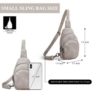 Mroede Sling Bag for Women Crossbody Bags for Women Fanny Packs Sling Purse Backpack Chest Bag Shoulder Handbag Travel