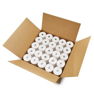 (100 Rolls) 3 1/8 x 230 Thermal Paper Receipt Rolls (55 GSM - Honeycomb Core) Fits All POS Cash Registers Printers, Clover Square Stations, Star Micronics SCP700, TSP100 BPA Free - ShopSmart Online