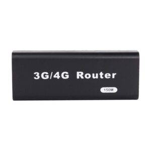 Portable 3G/4G WiFi WLAN Hotspot 150Mbps RJ45 USB Wireless Router Compatible with 400 USB 3G Modems, Supports Multiple OS, High Data Rate, Easy Plug and Play