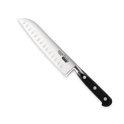 Cooks Standard High Carbon Stainless Steel Knife Set 2-Piece, 8" Chef’s Knife and 7" Santoku Knife Classic Sharp Kitchen Knives Set, Ergonomic Handle