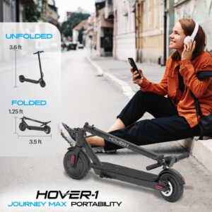 Hover-1 Journey Max Adult Electric Scooter with 700W Brushless Dual Motor Hill Climber, 19 mph Max Speed, and 26 Mile Range