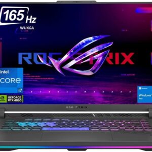 ASUS ROG Strix G16 Gaming Laptop, 16" WUXGA 165Hz, GeForce RTX 4060 140W, 13th Gen Intel 14-Core i7-13650HX, 32GB DDR5, 2TB PCIe SSD, Thunderbolt 4, 4-Zone RGB, HDMI, RJ45, WiFi 6E, Win 11 Pro