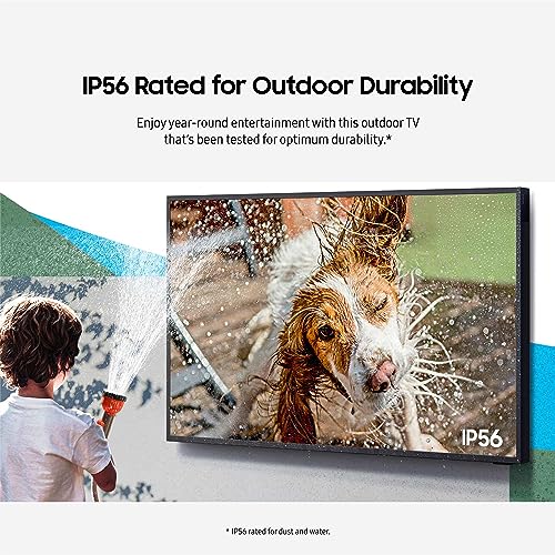 SAMSUNG 85-Inch Class Neo QLED 4K The Terrace Full Sun Outdoor Series, Ultra Bright Picture, IP56, Anti-Reflection, Wide Viewing Angle, Quantum HDR+ Smart TV w/Alexa Built-in (QN85LST9C, 2023 Model)