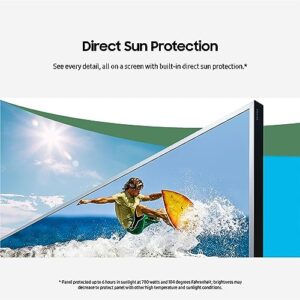 SAMSUNG 85-Inch Class Neo QLED 4K The Terrace Full Sun Outdoor Series, Ultra Bright Picture, IP56, Anti-Reflection, Wide Viewing Angle, Quantum HDR+ Smart TV w/Alexa Built-in (QN85LST9C, 2023 Model)