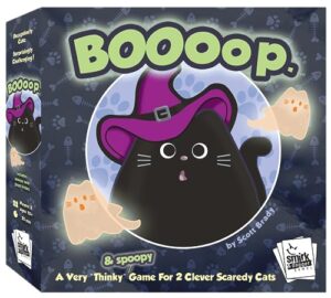 boooop by smirk & dagger: adorable 2 player strategy board game, with 34 cat and kitten pieces, halloween edition with new ghost cats, a great gift for couples, family, adults and kids ages 10 and up