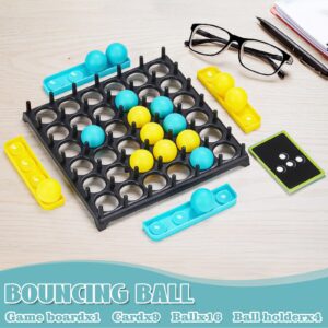 LANBOUY Bounce Ball Party Game, Table Top Games Family Party Jumping Connect Tabletop Board Games Toys Bounce Battle Ball Game, Funny Ball Tabletop Game Toys for Adults and Kids