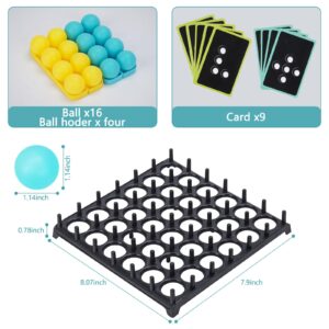 LANBOUY Bounce Ball Party Game, Table Top Games Family Party Jumping Connect Tabletop Board Games Toys Bounce Battle Ball Game, Funny Ball Tabletop Game Toys for Adults and Kids