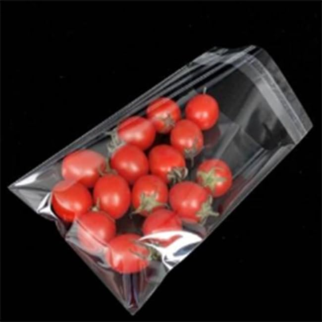 Cookie Bags For Packaging And Gift Giving, Clear Self Sealing Individual Cellophane Bags, 4 x 6 inches, 200 Pcs Plastic Wrappers For Cookies, Candy, Gifts, Favors, Products, Chocolate, Herbs, Etc