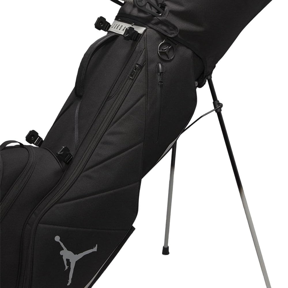 Men's Nike Jordan Fadeaway Stand Bag '23 - Black/Black/Medium Gray