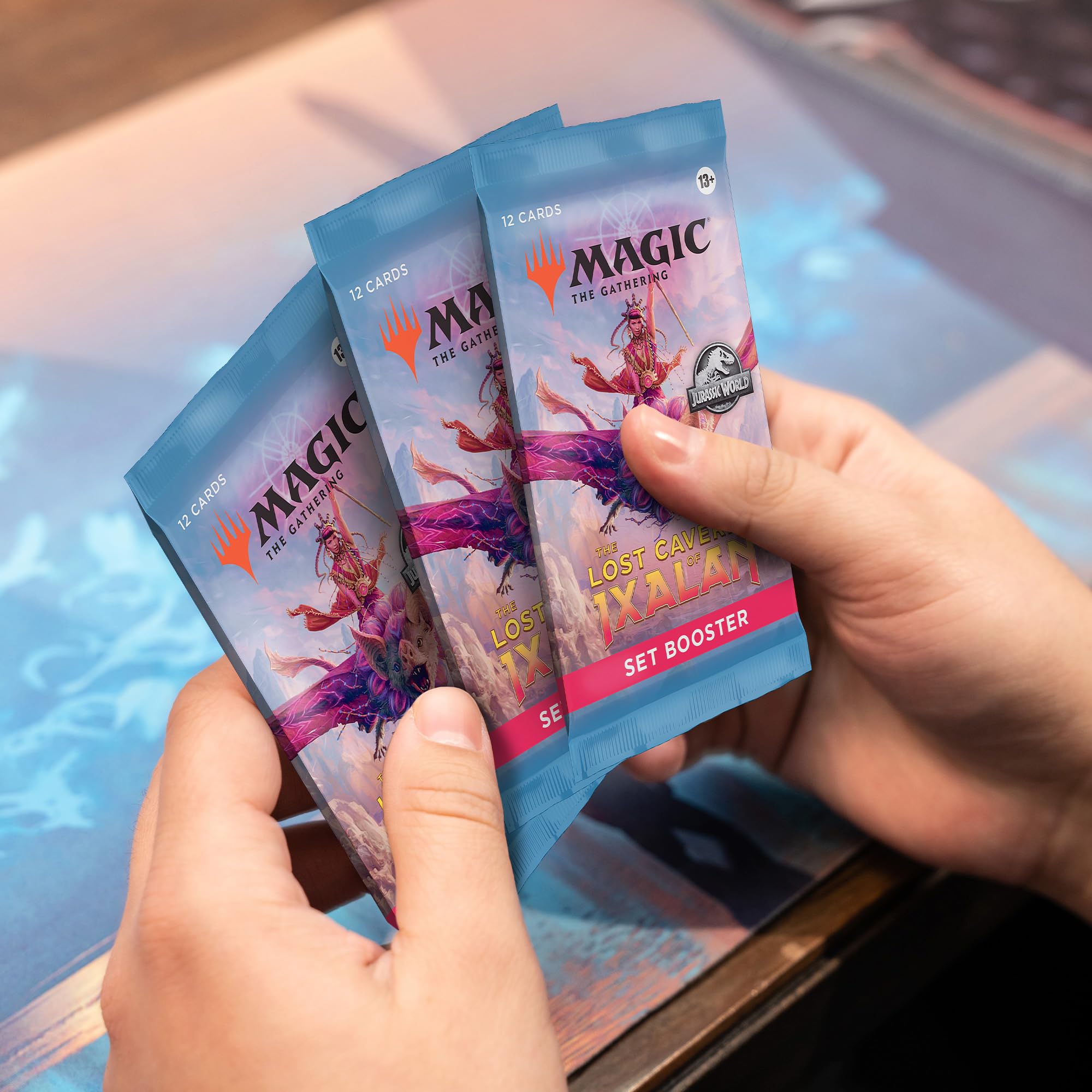 Magic: The Gathering The Lost Caverns of Ixalan Bundle: Gift Edition - 8 Set Boosters, 1 Collector Booster + Accessories