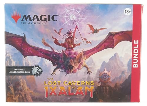 Magic: The Gathering The Lost Caverns of Ixalan Bundle - 8 Set Boosters + Accessories