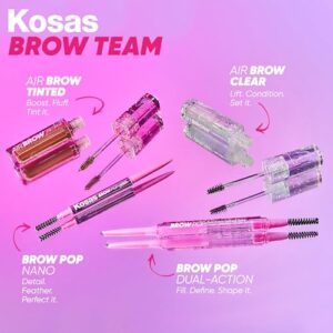 Kosas Brow Pop Nano Ultra-Fine Detailing Pencil - Medium Brown (Neutral medium brown) DFGHJ6-5