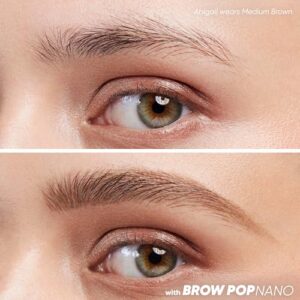 Kosas Brow Pop Nano Ultra-Fine Detailing Pencil - Medium Brown (Neutral medium brown) DFGHJ6-5