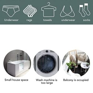 Mini Washing Machine Lazy Small Pants USB Turbo USB Powered Portable Washer Miniature Washing Equipment Laundry Machine Wash Machine Household Washing Machine for Pot Washers