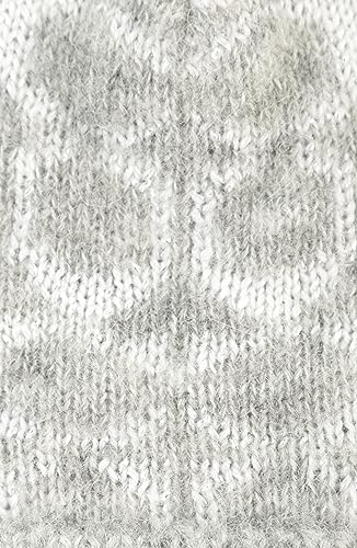 Coach Women's Metallic Signature C Jacquard Beanie, Chalk