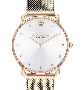 Coach Elliot Women's Watch | Elegant and Sophisticated Stles Combined | Premium Quality Timepiece for Everyday Wear | Water Resistant | (Model 14504209)