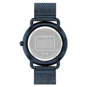 Coach Elliot Men's Watch | Contemporary Minimalism with Distinctive Artistry | A True Classic Designed for Every Occasion | Water Resistant (Model 14602650)