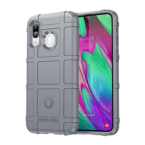 Phone case for Samsung Galaxy A40,Refined Carbon Fiber,Anti-Fall,Anti-Fingerprint,360°Full Protection