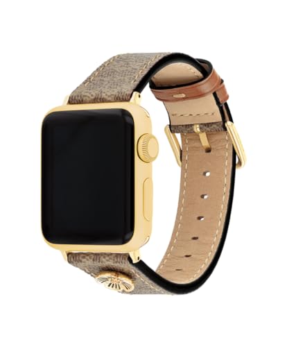 Coach Apple Watch Strap | Elevate Your Look and Customize Your Timepiece (Model 14700235)