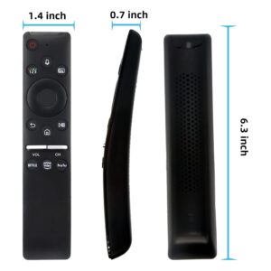 New BN59-01312A Voice Remote for Samsung Smart TV Bluetooth Mic Control Compatible for All Samsung Smart Curved Frame QLED LED LCD 8K 4K TVs with Voice Function