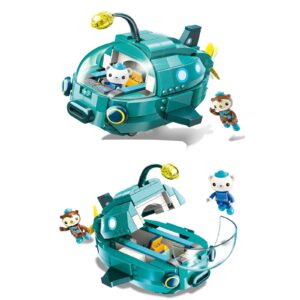 LITTLE FROGGY Building Block Toys The Octonauts GUP-A Vehicle & Figure Creative Playset Compatible with Lego Bricks Ideal Gift for Boys Girls Aged 6+ 323PCS (3703)