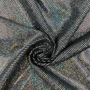 texco inc solid 4-way stretch poly spandex on disco, lightweight, home/diy projects,apparel fabric, silver 1 yard