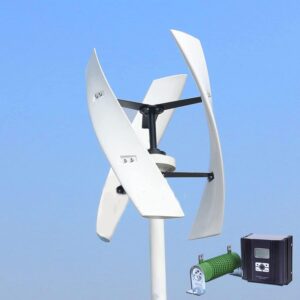 fltxny 800w 12v vertical axis maglev wind turbine generator vawt wind power generator kits with lcd mppt charge controller charge 12v battery off grid system