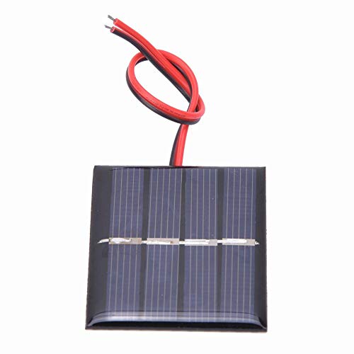 Polysilicon Solar Panel, 4Pcs 0.36W 2V Solar Panel Charging Power Board and Electronic Line for Small Power Appliances, Excellent Transmission