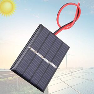 Polysilicon Solar Panel, 4Pcs 0.36W 2V Solar Panel Charging Power Board and Electronic Line for Small Power Appliances, Excellent Transmission