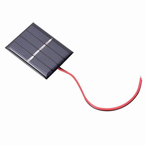 Polysilicon Solar Panel, 4Pcs 0.36W 2V Solar Panel Charging Power Board and Electronic Line for Small Power Appliances, Excellent Transmission