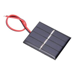 Polysilicon Solar Panel, 4Pcs 0.36W 2V Solar Panel Charging Power Board and Electronic Line for Small Power Appliances, Excellent Transmission