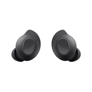samsung galaxy buds fe true wireless bluetooth earbuds, comfort and secure in ear fit, auto switch audio, touch control, built-in voice assistant, graphite [us version, 1yr manufacturer warranty]