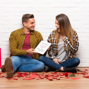 Zoytonky Funny Birthday Card for Women Men, Birthday Card for Husband Boyfriend, Romantic Anniversary Card for Him Her, Love Card for Wife Girlfriend, You Are My Favorite Everything