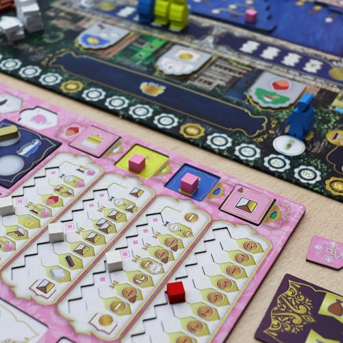 Amritsar:The Golden Temple Board Game - Reconstruct The Sacred Marvel of India! Strategy Game for Kids and Adults, Ages 14+, 1-4 Players, 60-120 Min Playtime, Made by Ludonova