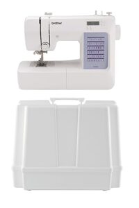 brother cs5055 computerized sewing machine and 5300a hardcase for carrying and storage