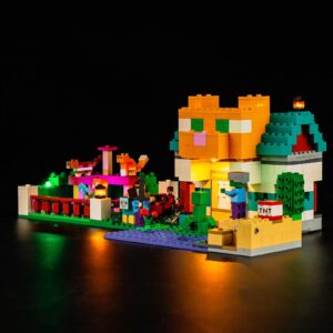 locolee led light kit for lego the crafting box 4.0 21249, 2023 upgraded creative lighting set accessories compatible with lego 21249 building set (lights only, no models)