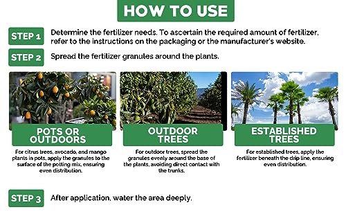 Gardenwise 6-4-6 Avocado and Citrus Tree Professional Fertilizer Plant Food for Outdoor/Indoor Gardening; Quick-Release Nitrogen Fertilizer; Orange, Lime, Avocado and Lemon Tree Fertilizer (2 QUARTS)