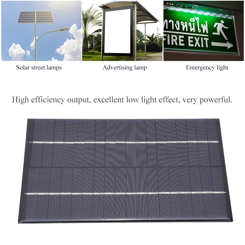 Delaman Solar Panel, Polycrystalline Silicon Solar Panel Charging Power Board High Conversion Rate