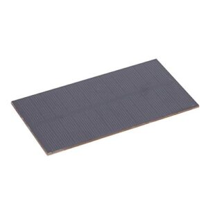 Delaman Solar Panel, DIY Safety Solar Power Charging Panel Monocrystalline Silicon