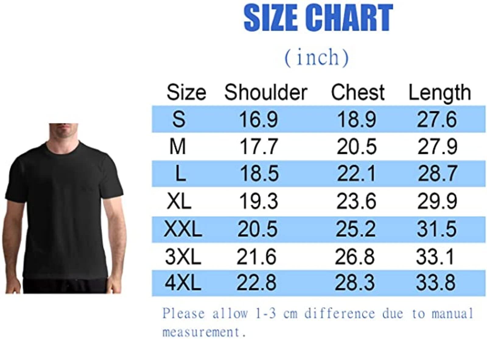 Kingscom Jelly Singer Roll Shirt Men's T-Shirt Classic Short Sleeve Top Fashion Tee X-Large Black