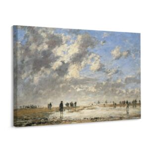 french impressionist landscape oil painting sunset on the coast landscape wall art wall art paintings canvas wall decor home decor living room decor aesthetic 12x16inch(30x40cm) frame-style