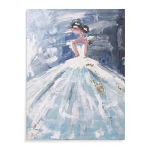 abstract wall art figure with dress french high fashion painting oil painting wall art paintings canvas wall decor home decor living room decor aesthetic 24x32inch(60x80cm) unframe-style