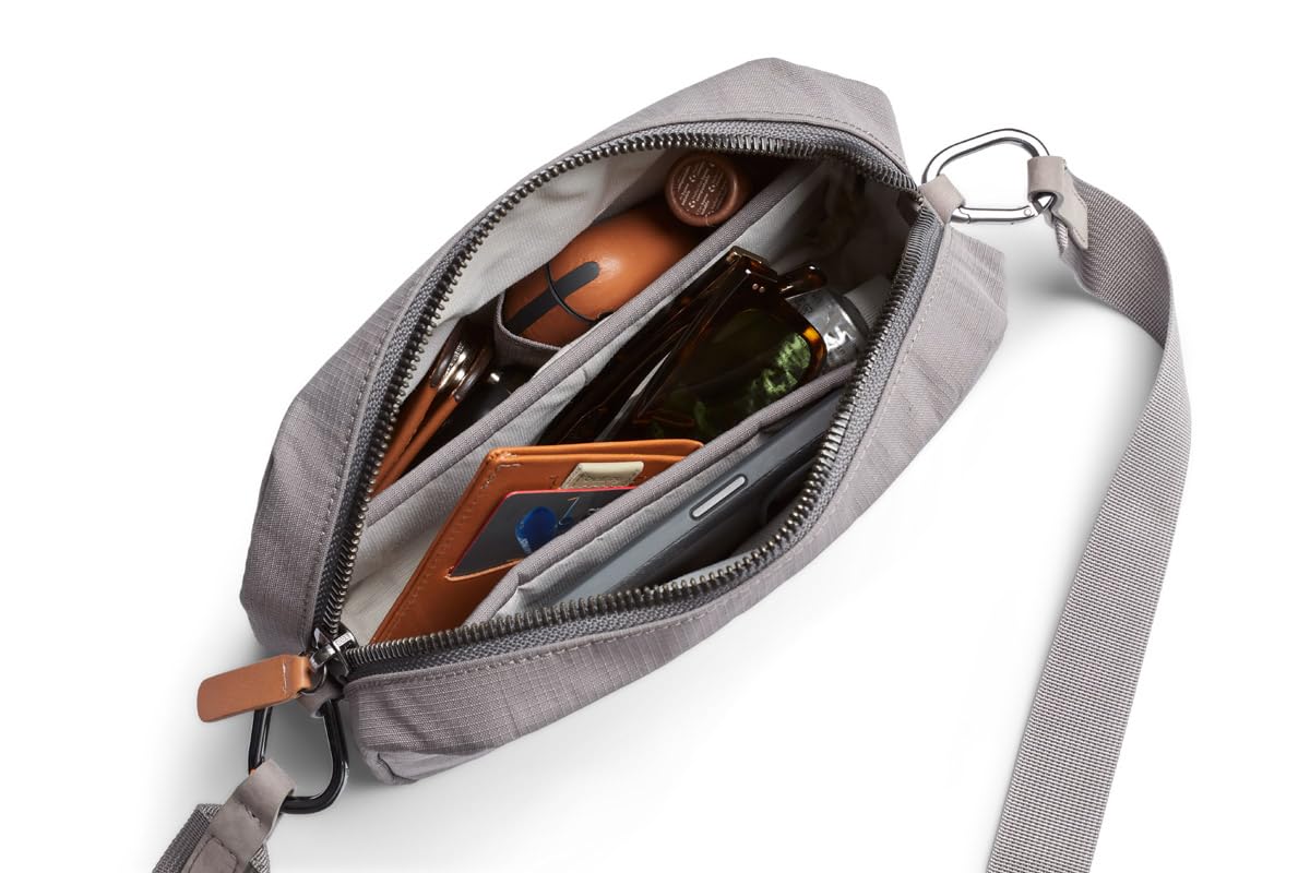 Bellroy Tokyo Crossbody (bag with crossbody strap for everyday use or travel, perfect to carry your daily essentials) - StormGray