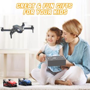 SOTAONE S350 Drone with Camera for Adults, Mini Drones for Kids with 1080P HD FPV Live Video, Remote Control Helicopter Toys Gifts for Boys Girls, Altitude Hold, One Key Start, 3D Flips, 2 Batteries