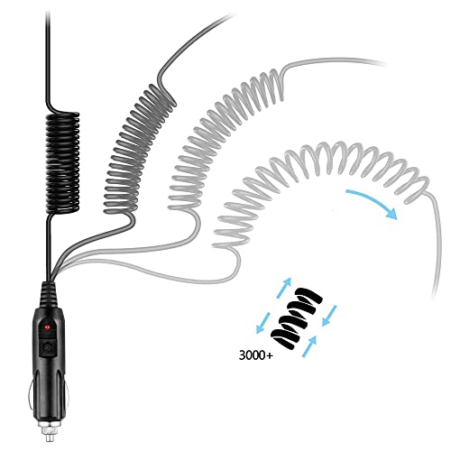 Dysead DC Car Cigarette Plug Charger Compatible with Panasonic PQLV210 KXTG210S KX-TS4100 Power