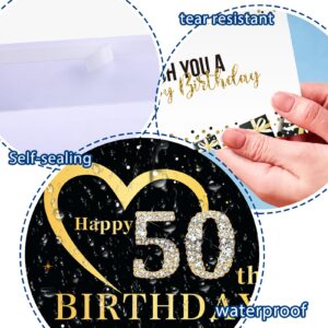 Jumbo 30th Birthday Card with Envelope, Giant Birthday Party Greeting Card, Extra Large Guest Book Message Greeting Cards,Big Birthday Gifts Card for Women Men,Happy Birthday Party Decorations