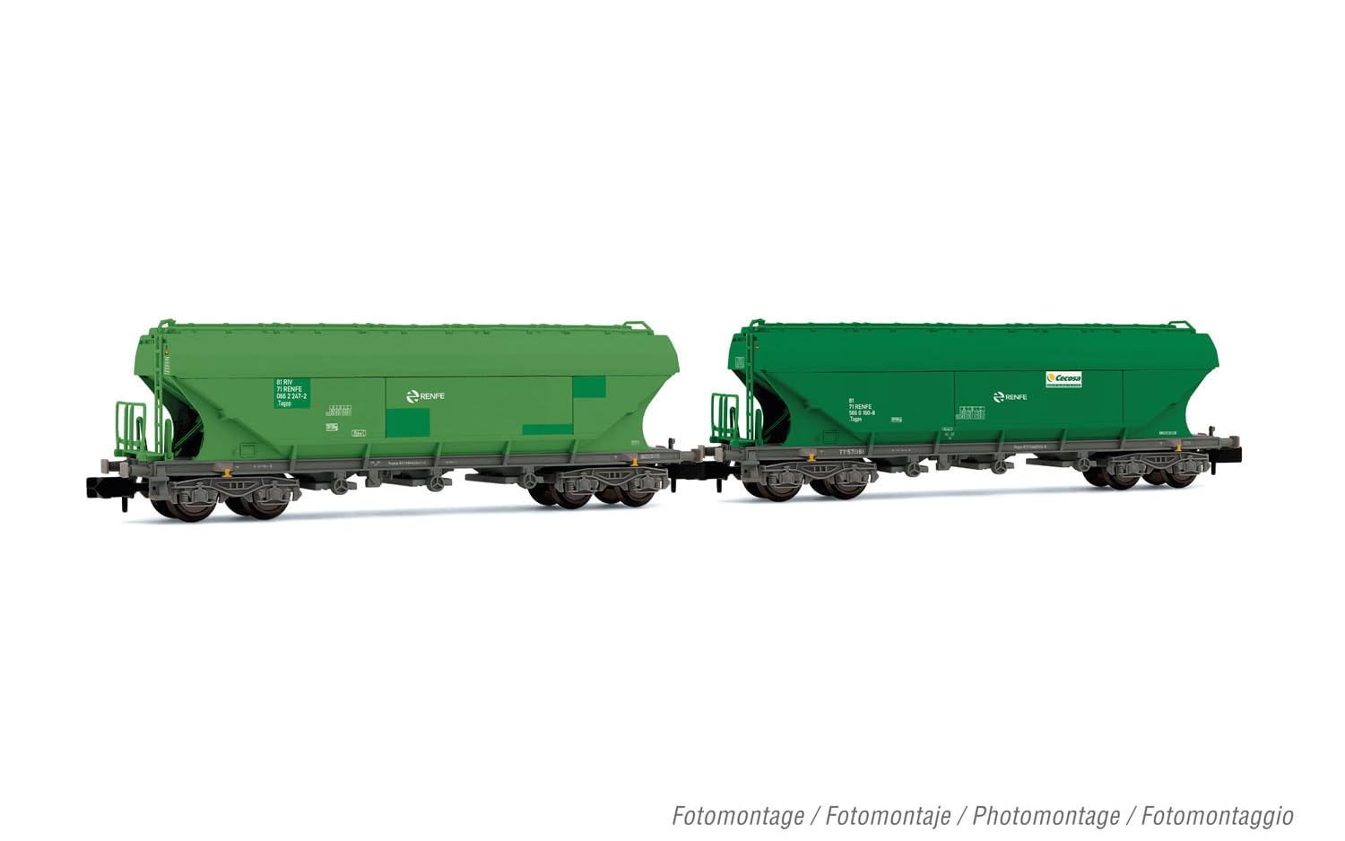 ARNOLD HN6624 Hornby Hobbies Freight Rolling Stock-Wagons, Various, 1:160 Scale N Gauge