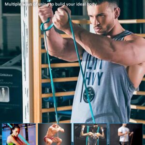 Resistance Bands, Pull Up Bands - Workout Bands, Eexercise Bands, Long Resistance Bands for Working Out, Fitness, Training, Physical Therapy for Men Women - Multicolor