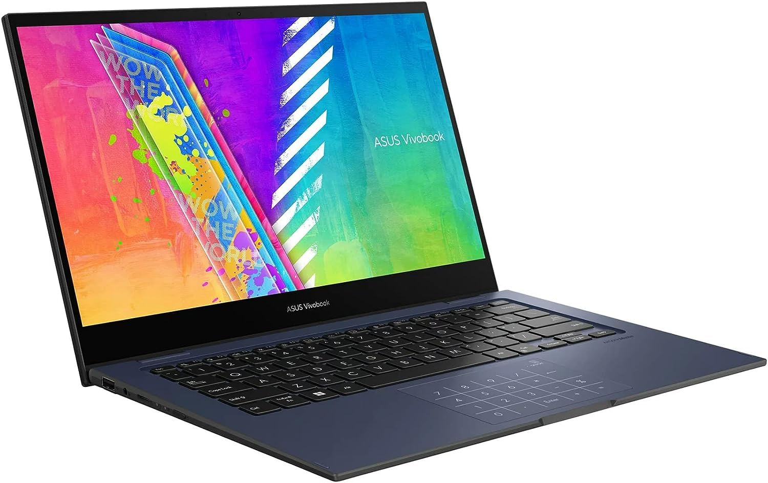 ASUS Newest Thin and Light VivoBook, 14 HD Touchscreen 2-in-1 Laptop, 4GB RAM, 1TB SSD, Intel Celeron Processor, Type-C,HDMI, Microsoft 365 Personal 1-Year, Windows 11 S